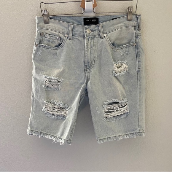 Pacsun men's denim shorts, size 31 waist - Picture 3 of 5